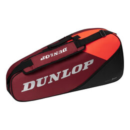 Tenisové Tašky Dunlop D TAC CX-PERFORMANCE 3RKT BLACK/RED